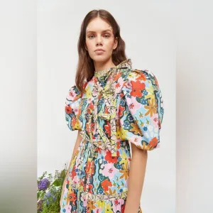 CeliaB./INGRID.FLORAL.MIDI.DRESS