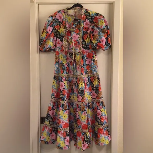 CeliaB./INGRID.FLORAL.MIDI.DRESS