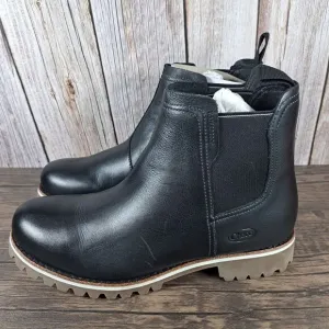 Chaco Fields Chelsea Pull On Slip On Waterproof Boots Women's Sz 9.5 Black (VGC)