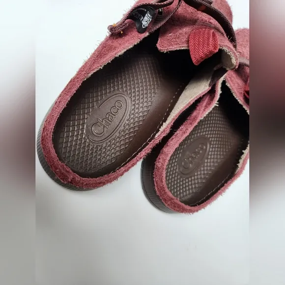 Chaco Paonia Clog Womens size 11‎ Burgundy Slip On Comfort Shoes Wool Shoes