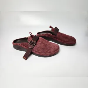 Chaco Paonia Clog Womens size 11‎ Burgundy Slip On Comfort Shoes Wool Shoes