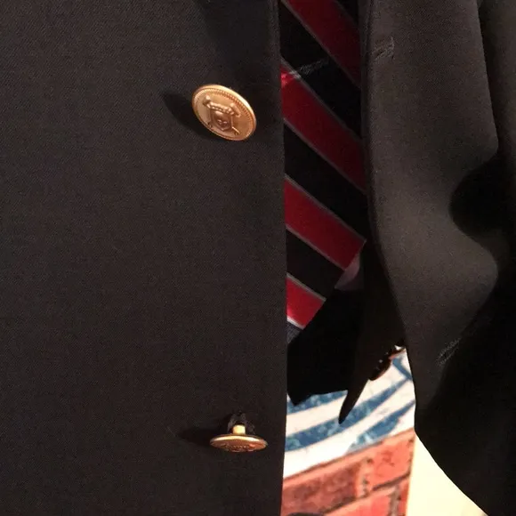 Chaps Blue Blazer
