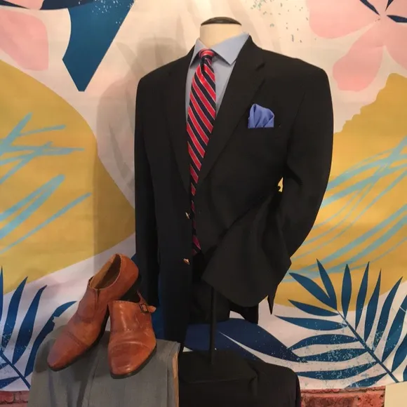 Chaps Blue Blazer