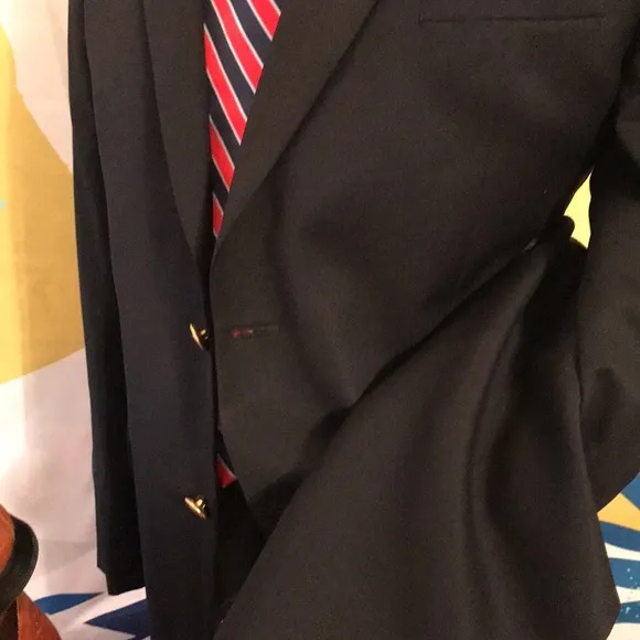 Chaps Blue Blazer