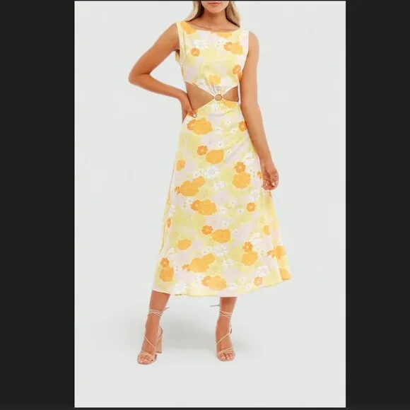 CHARLIE HOLIDAY CLEMENCE DRESS | MOD FLORAL