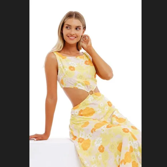 CHARLIE HOLIDAY CLEMENCE DRESS | MOD FLORAL