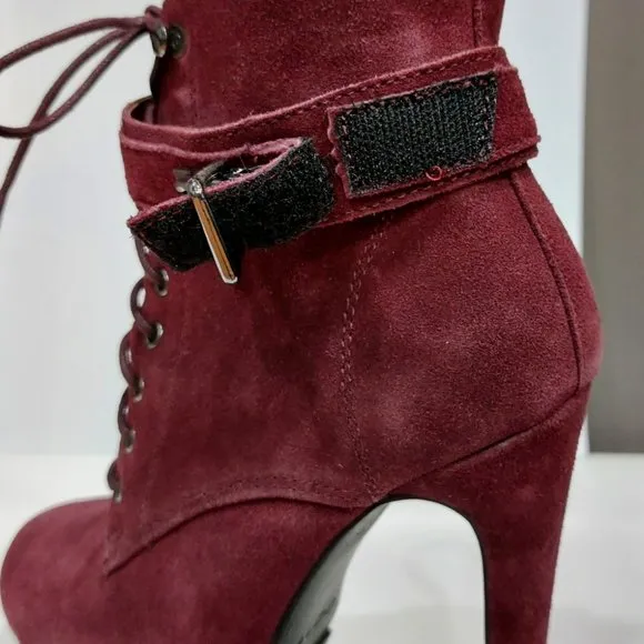 💥CHIC &amp; SEXY💥 ALDO Onaulian Ankle Strap with Lace Up Booties