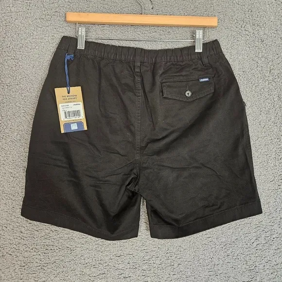Chubbies Armadas Shorts Dark N Stromies M Flat Front Twill Stretch 7 in Weekend