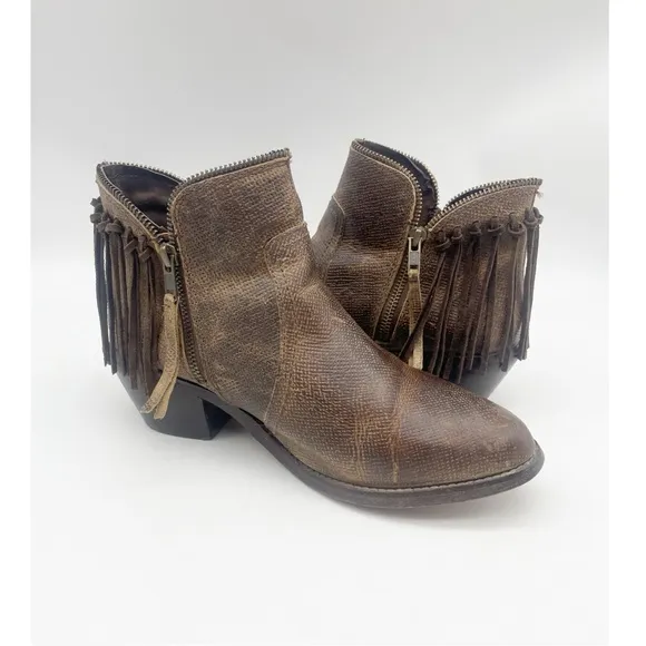 Circle G fringe boots