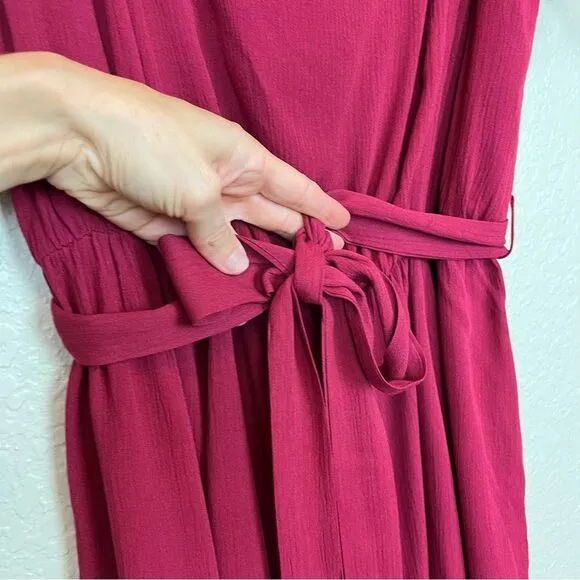 City Chic Dress Cold Shoulder Open Shoulder Dress NWT! in Rhubarb size 16