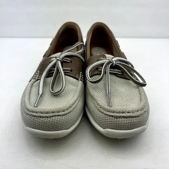 Clarks Artisan Cliffrose Sail Leather Boat Shoe