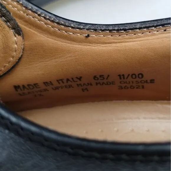 Clarks Men's Black Shoes/Oxfords/Lace Up Size 7.5M SKU 3980
