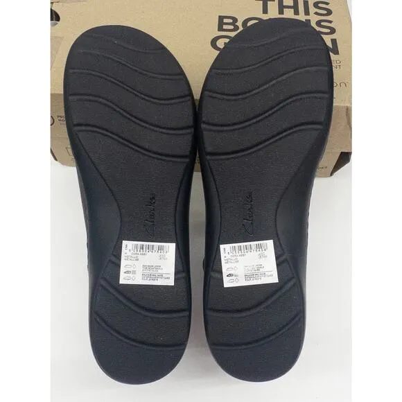 Clarks Metallic Cora Abby Mary Jane Flats 7.5 Women's