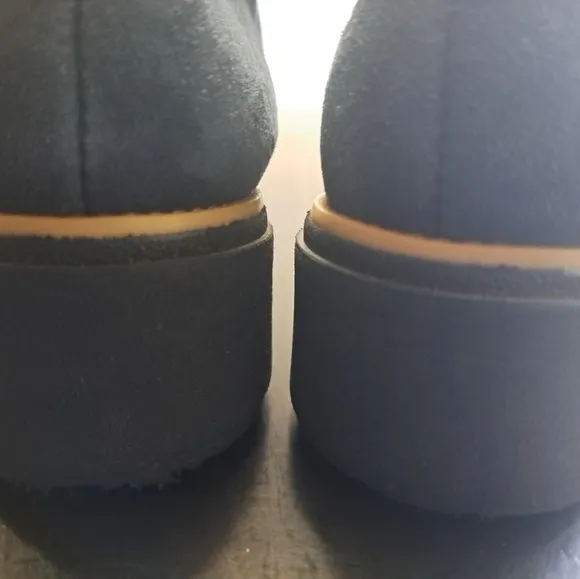 Clarks Royal Blue Sharon Salon Wedge Ankle Boots   Size 8.5