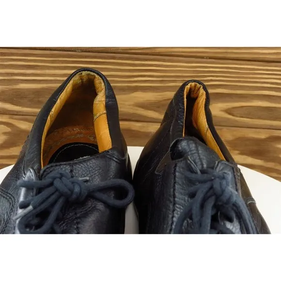 Clarks Travel Soft Shoes Sz 11.5 M Black Derby Oxfords‎ Leather Men 34645