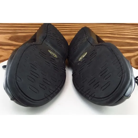 Clarks Travel Soft Shoes Sz 11.5 M Black Derby Oxfords‎ Leather Men 34645