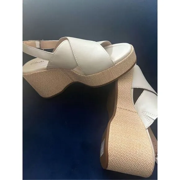 Clark’s Wedges size 10 NEW