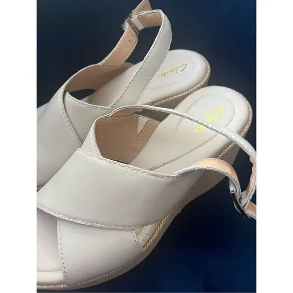 Clark’s Wedges size 10 NEW
