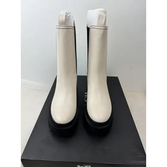 Coach $298 Alexa Leather Heeled Bootie Boots Size: 7.5 B