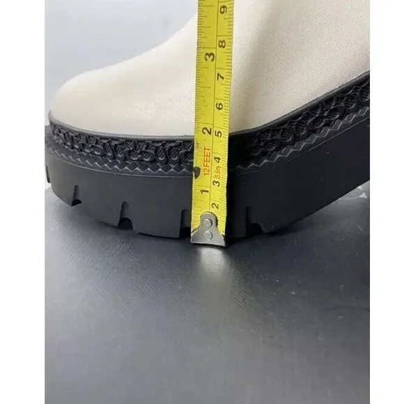 Coach $298 Alexa Leather Heeled Bootie Boots Size: 7.5 B