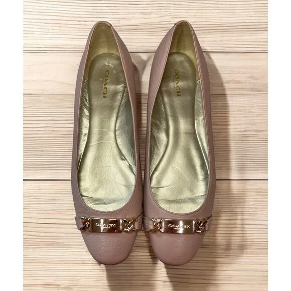 Coach A00196 Women’s Bianca Ballet Flats Size 9.5 B