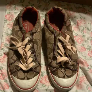 Coach Kids Brown Sneakers