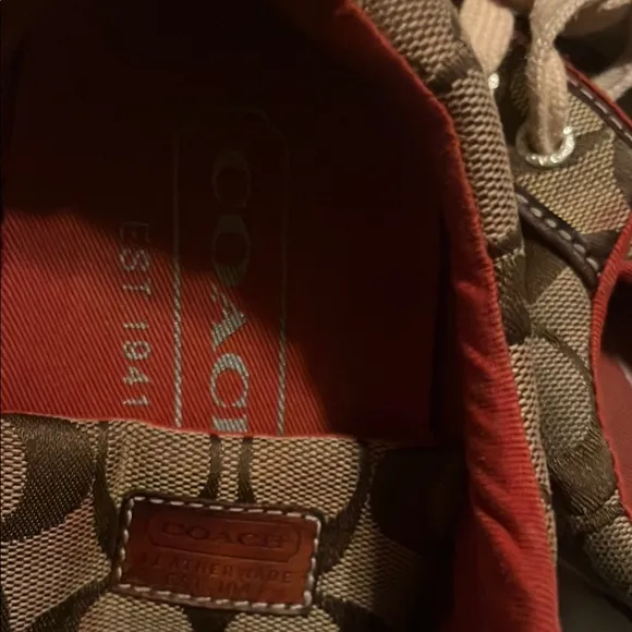Coach Kids Brown Sneakers