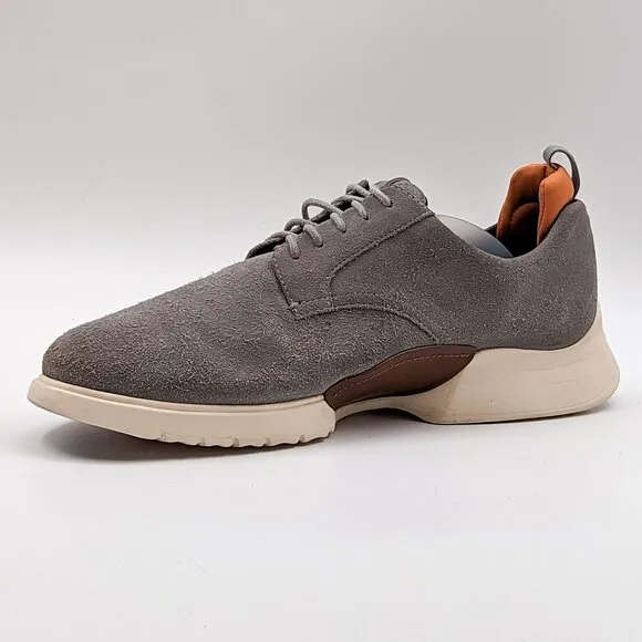 Coach Men Citysole Derby Washed Steel Faded Suede sneakers size 11.5