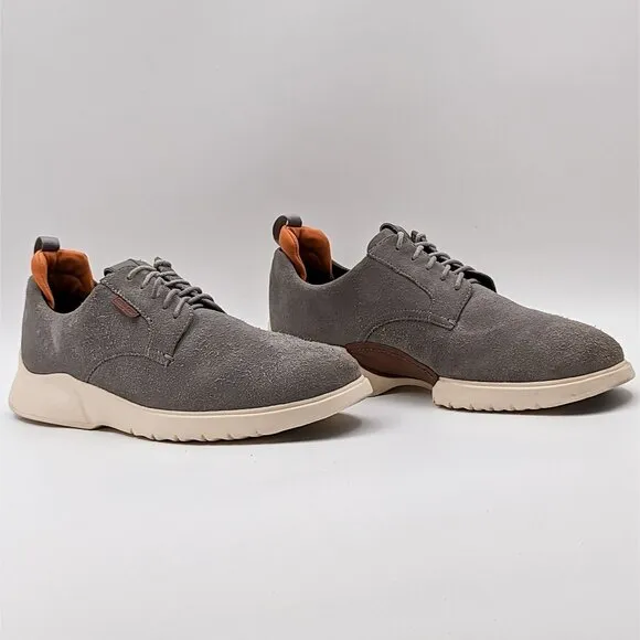 Coach Men Citysole Derby Washed Steel Faded Suede sneakers size 11.5