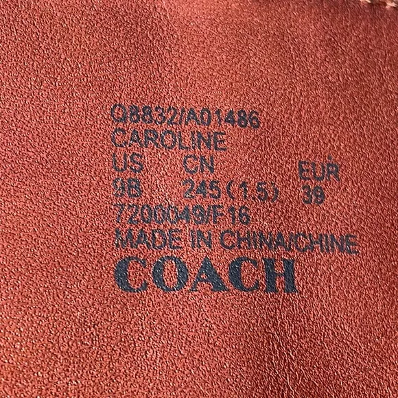 Coach (NEW) Caroline Knee Boots
