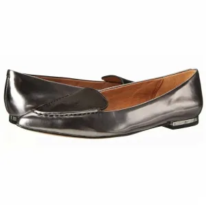 Coach | Walsh Pointed Toe Silver Flats 7