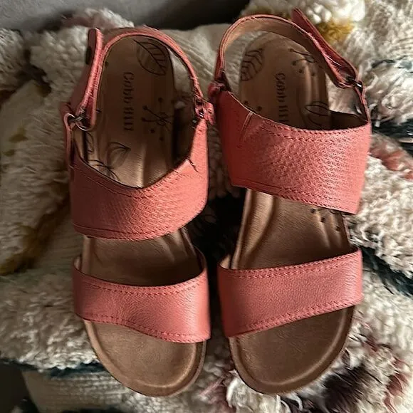 Cobb Hill Shona Slingback Sandal Wedge Shoes!