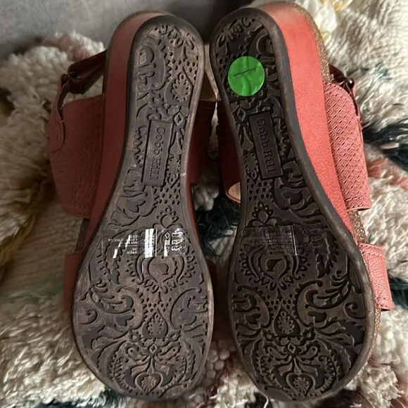 Cobb Hill Shona Slingback Sandal Wedge Shoes!