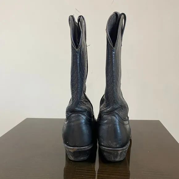 Code West by Dan Post Leather Western Cowboy Boots Men's 10.5M