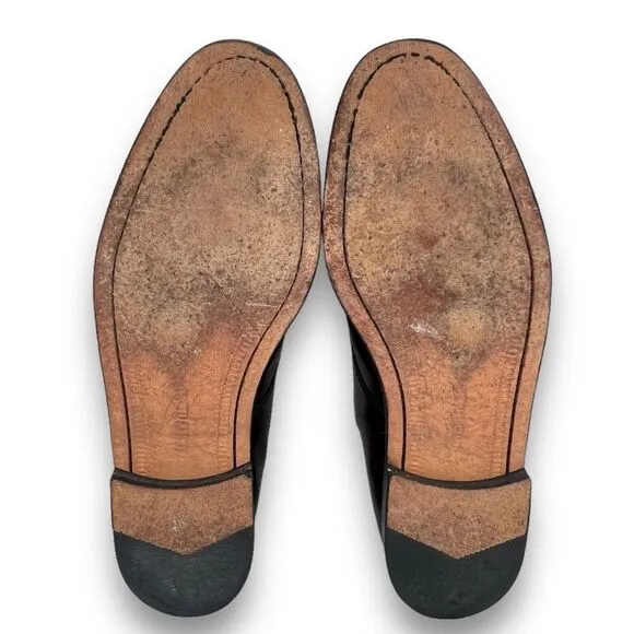 Cole Haan Carter Burgundy Brown Leather Split Toe Derby Oxford CO1525 13D