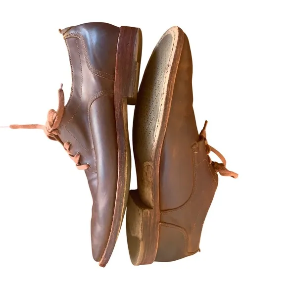 Cole Haan Grand 360 Leather Oxford Dress Shoes Brown Lace Up Casual 10.5M