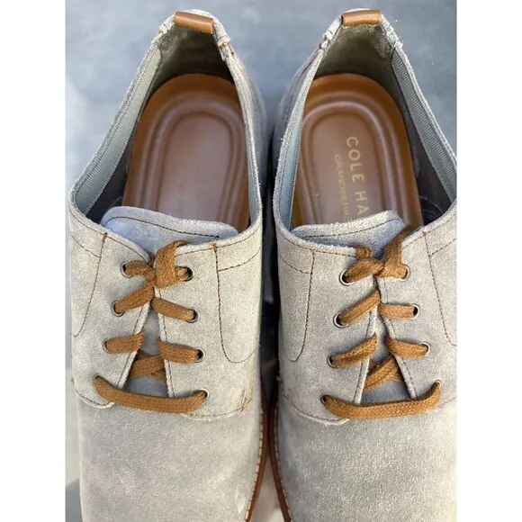 Cole Haan Grand Series O.S $150 Men's Derby Shoes Size 10.5 Leather C30868 EUC