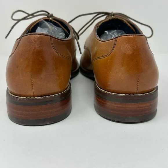 Cole Haan Grand.OS Split Toe Derby Oxford Tan Leather Shoe Mens Sz 11 M C11629
