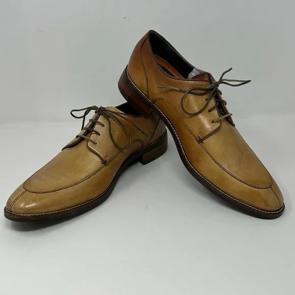 Cole Haan Grand.OS Split Toe Derby Oxford Tan Leather Shoe Mens Sz 11 M C11629