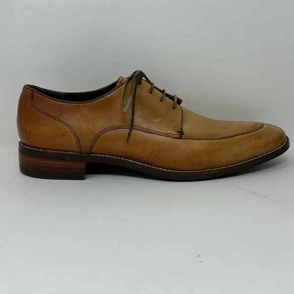 Cole Haan Grand.OS Split Toe Derby Oxford Tan Leather Shoe Mens Sz 11 M C11629