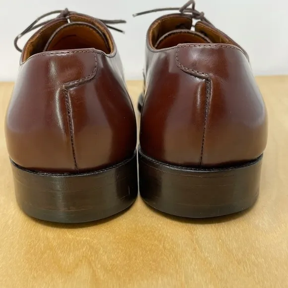 Cole Haan Mahogany Calhoun Split Toe Derby Shoe 9