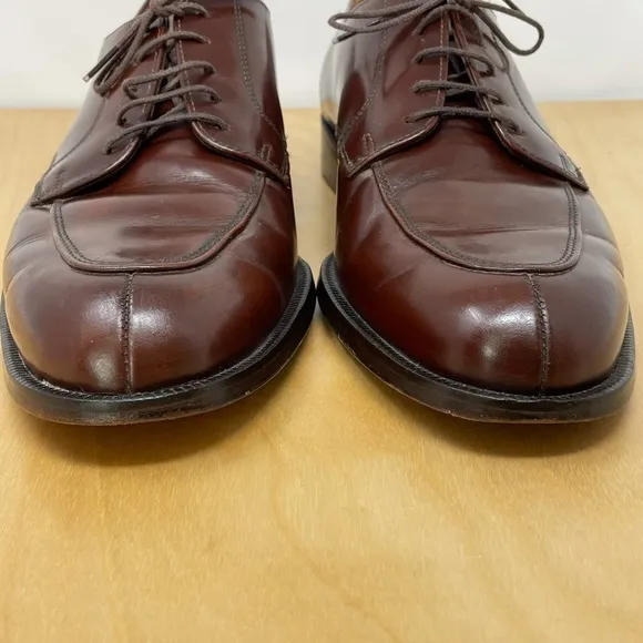 Cole Haan Mahogany Calhoun Split Toe Derby Shoe 9