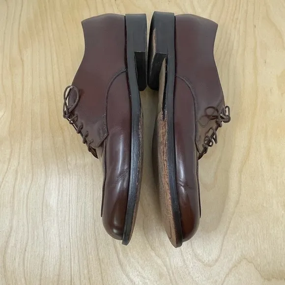 Cole Haan Mahogany Calhoun Split Toe Derby Shoe 9