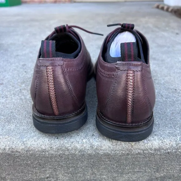 Cole Haan Men Sz 8 Brown Original Grand Longwing Oxford Borque Wingtip Formal