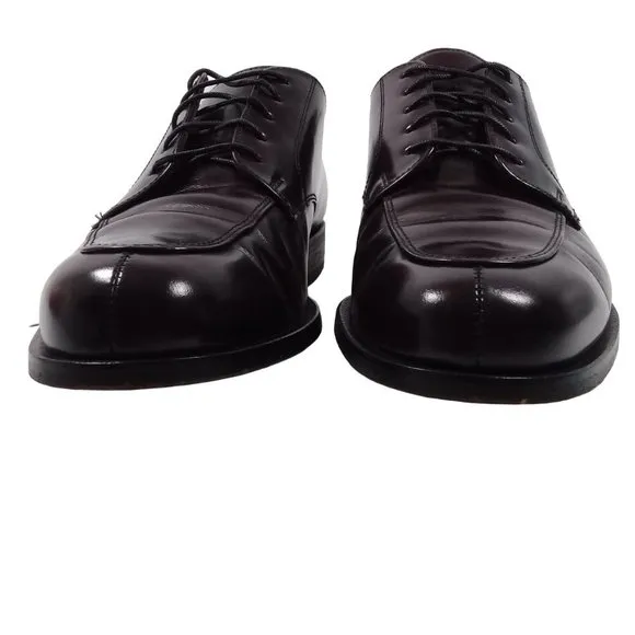 COLE HAAN Men's Apron Split Toe Lace Up Dress Derby Cordovan Leather Shoes 9M