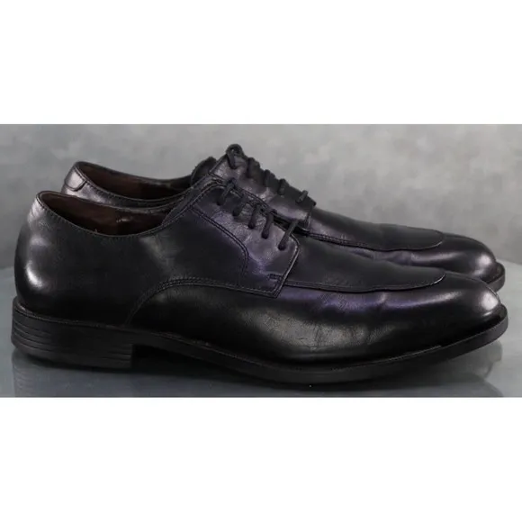 Cole Haan Men's Bicycle Toe Dress Shoes Size 11 Leather Black C12539