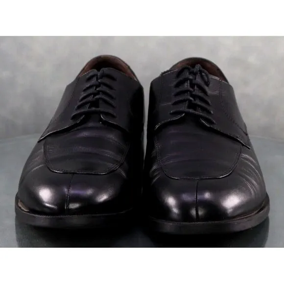 Cole Haan Men's Bicycle Toe Dress Shoes Size 11 Leather Black C12539