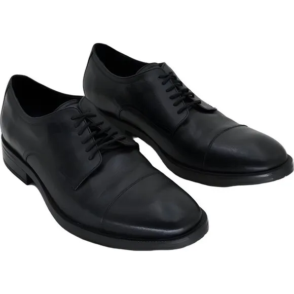 Cole Haan Men's Black Cap Oxford Dress Shoes Size 10M