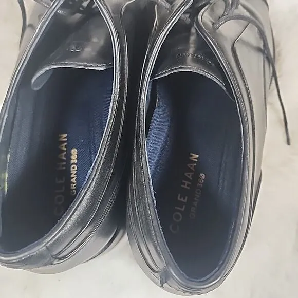 Cole Haan Men's Grand 360 Derby Cap Toe Oxford Black C39338 Size 11 M