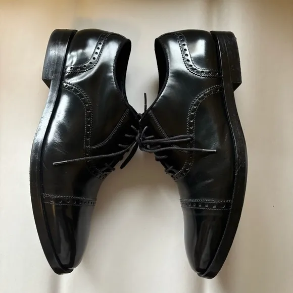 Cole Haan Men’s Jefferson Grand OS Cap Toe Oxford Shoes Black